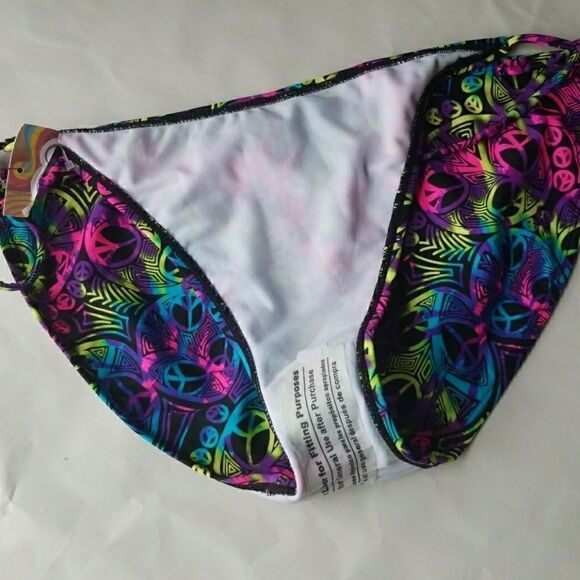 op Swim Bikini Bottom Peace Sign Design - Picture 6 of 7